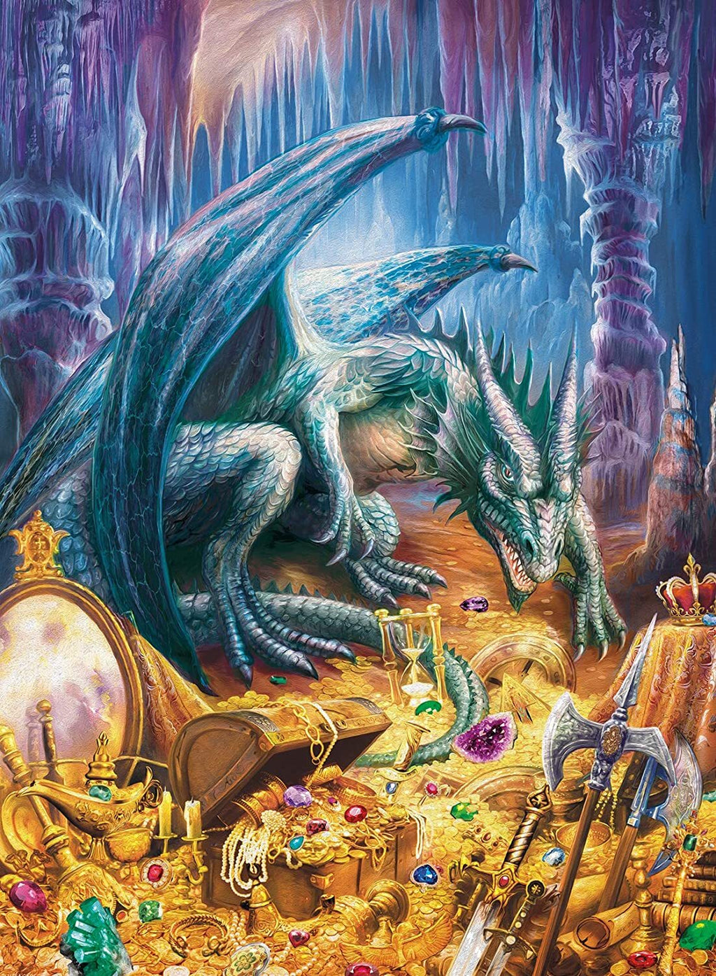 Ravensburger - 100Pc Dragons Treasure Puzzle