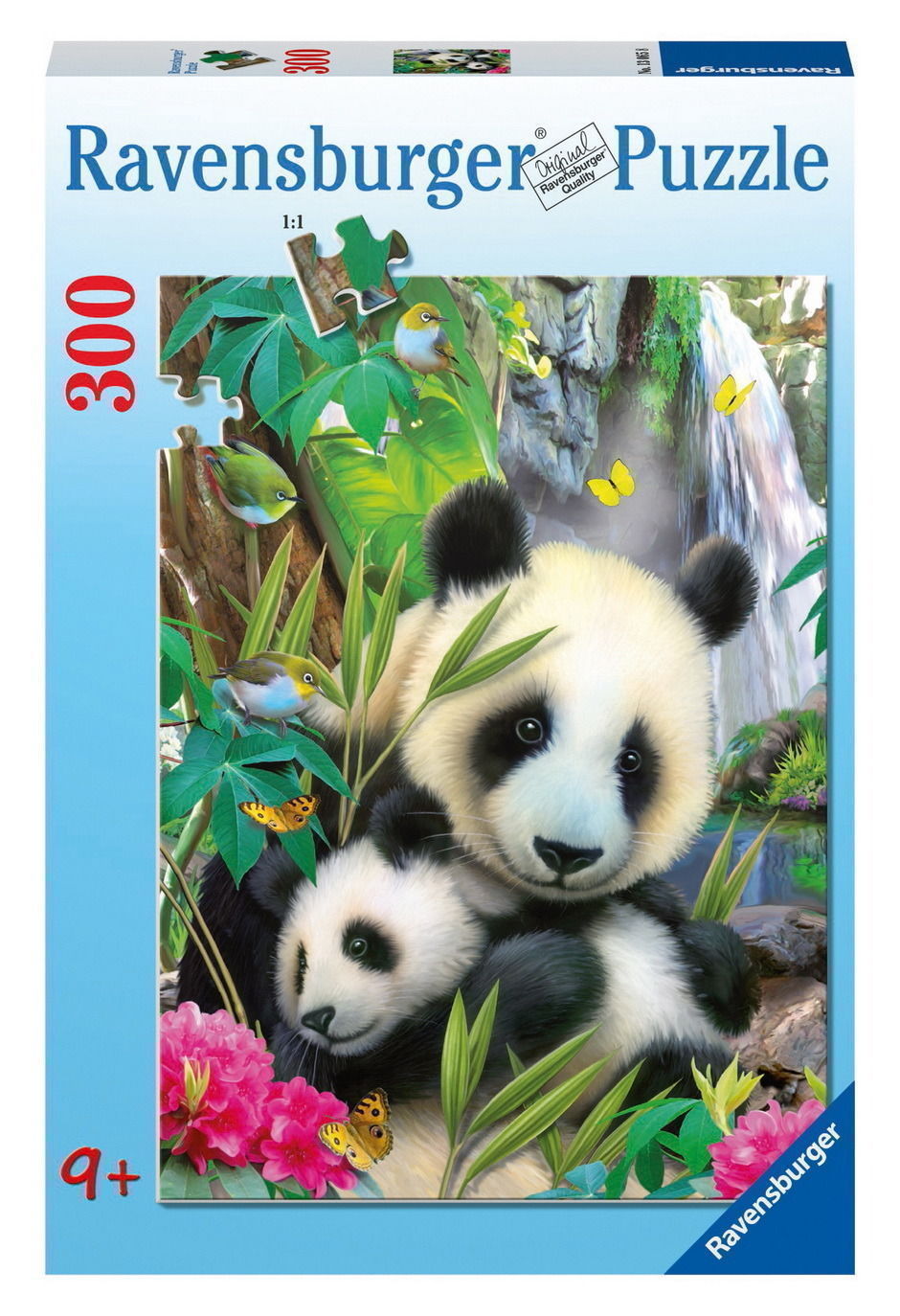 Ravensburger - 300Pc Cuddling Pandas Puzzle