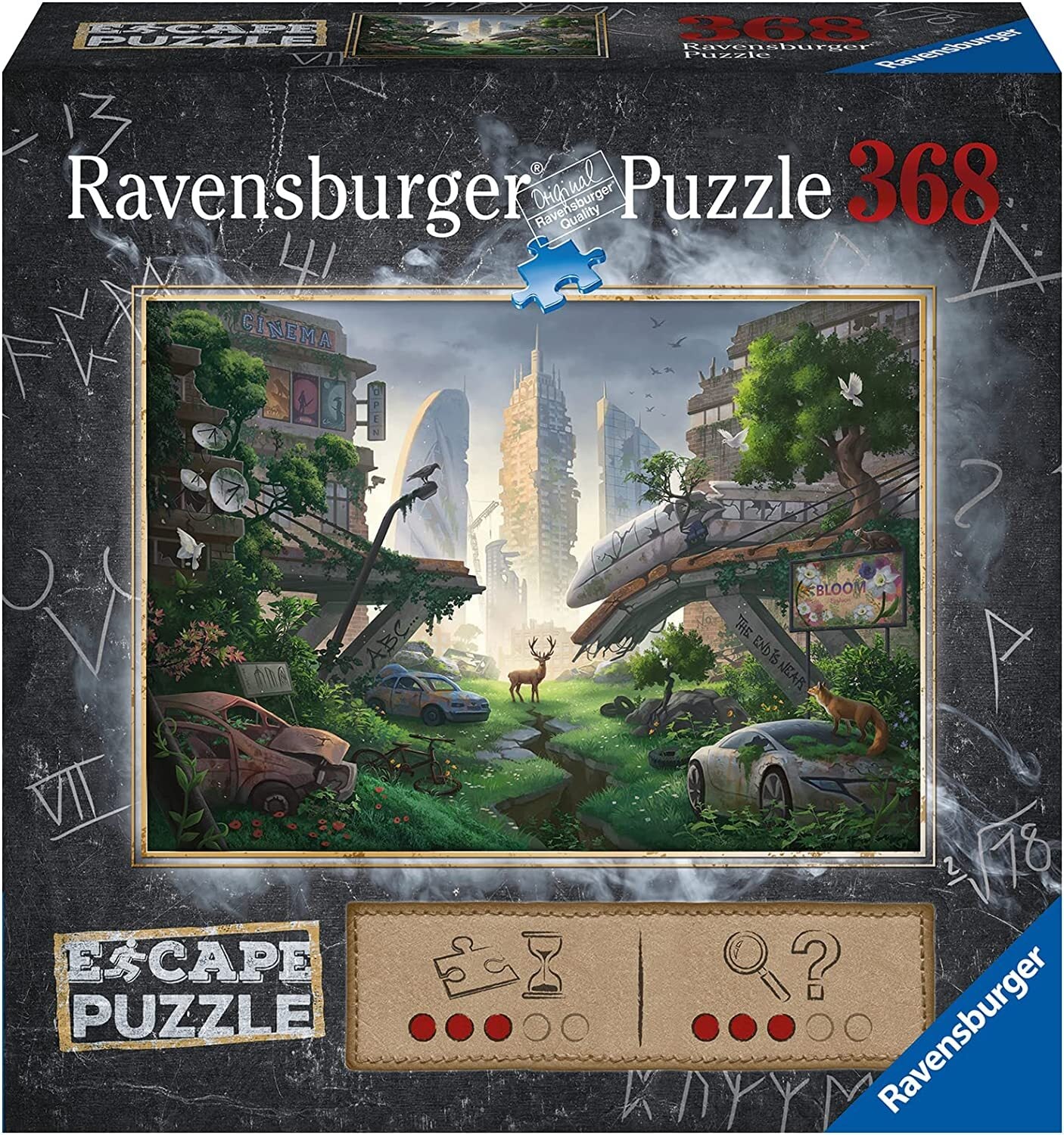 Ravensburger - ESCAPE - Desolated City Puzzle 368Pc
