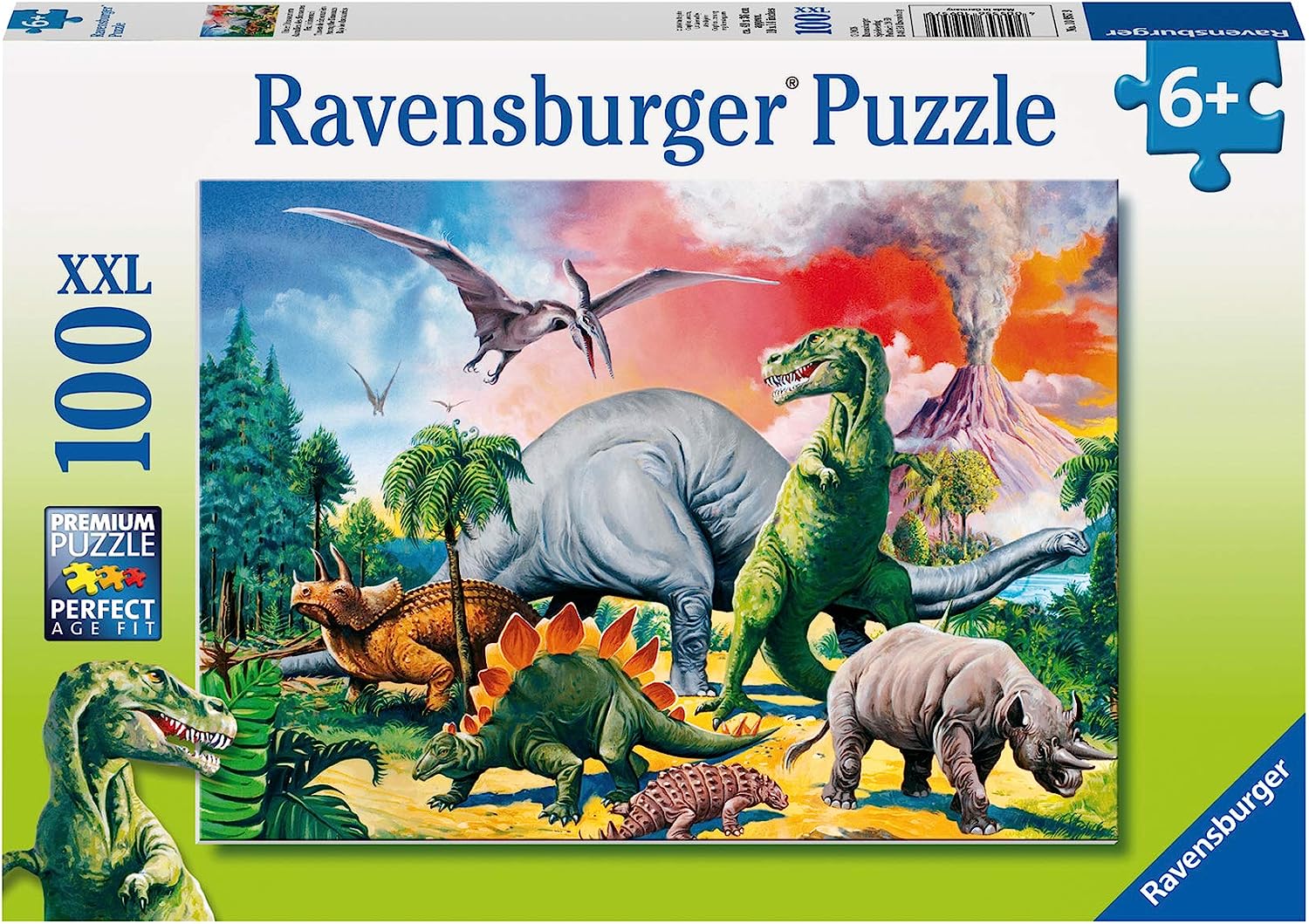 Ravensburger - 100Pc Among the Dinosaurs Puzzle
