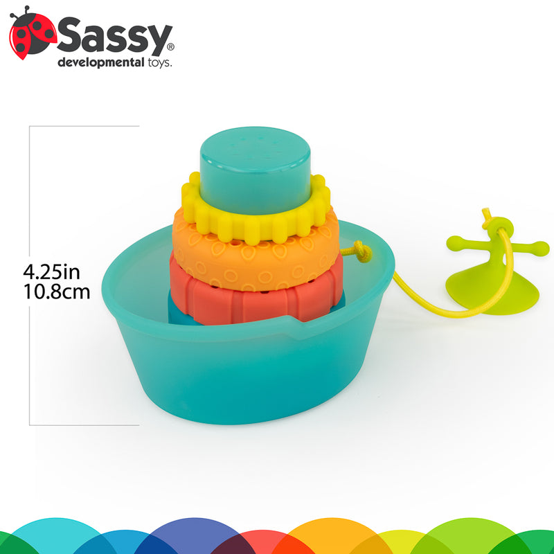 Sassy - Stackin Ship Tub Toy