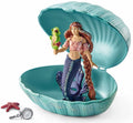 Schleich - Mermaid w Baby Seahorse in Shell