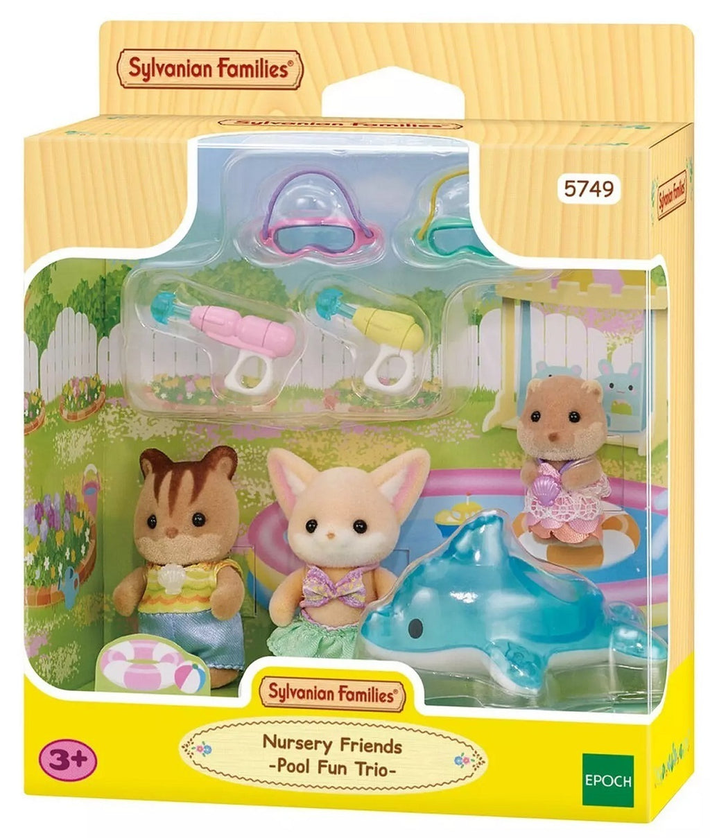 Sylvanian Families - Nursery Friends - Pool Fun Trio
