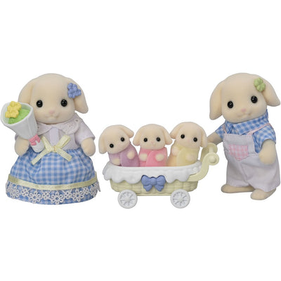 Sylvanian Families - Flora Rabbit Family