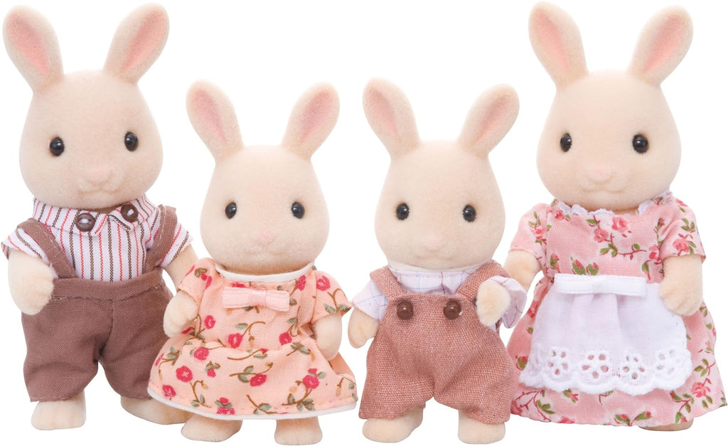 Sum Rabbit Family Sylvanian Families - Milk Rabbit Family – The Play Room