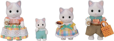 Sylvanian Families - Latte Cat Family