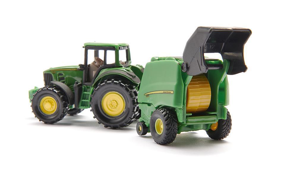 Siku - John Deere Tractor with Round Baler