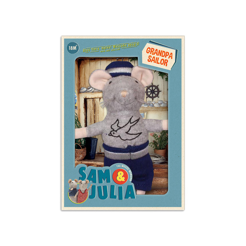 Sam & Julia - Plush Grandpa Sailor