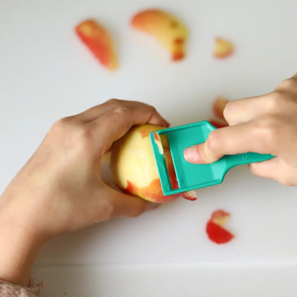 Twin Pack - Safety Food Kutter and Safety Food Peeler - Orange