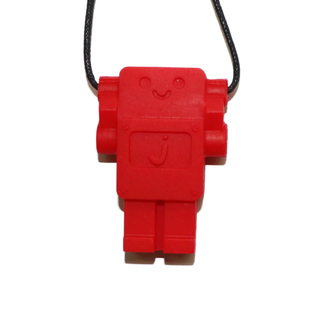 Jellystone - Robot Pendant - Scarlet Red