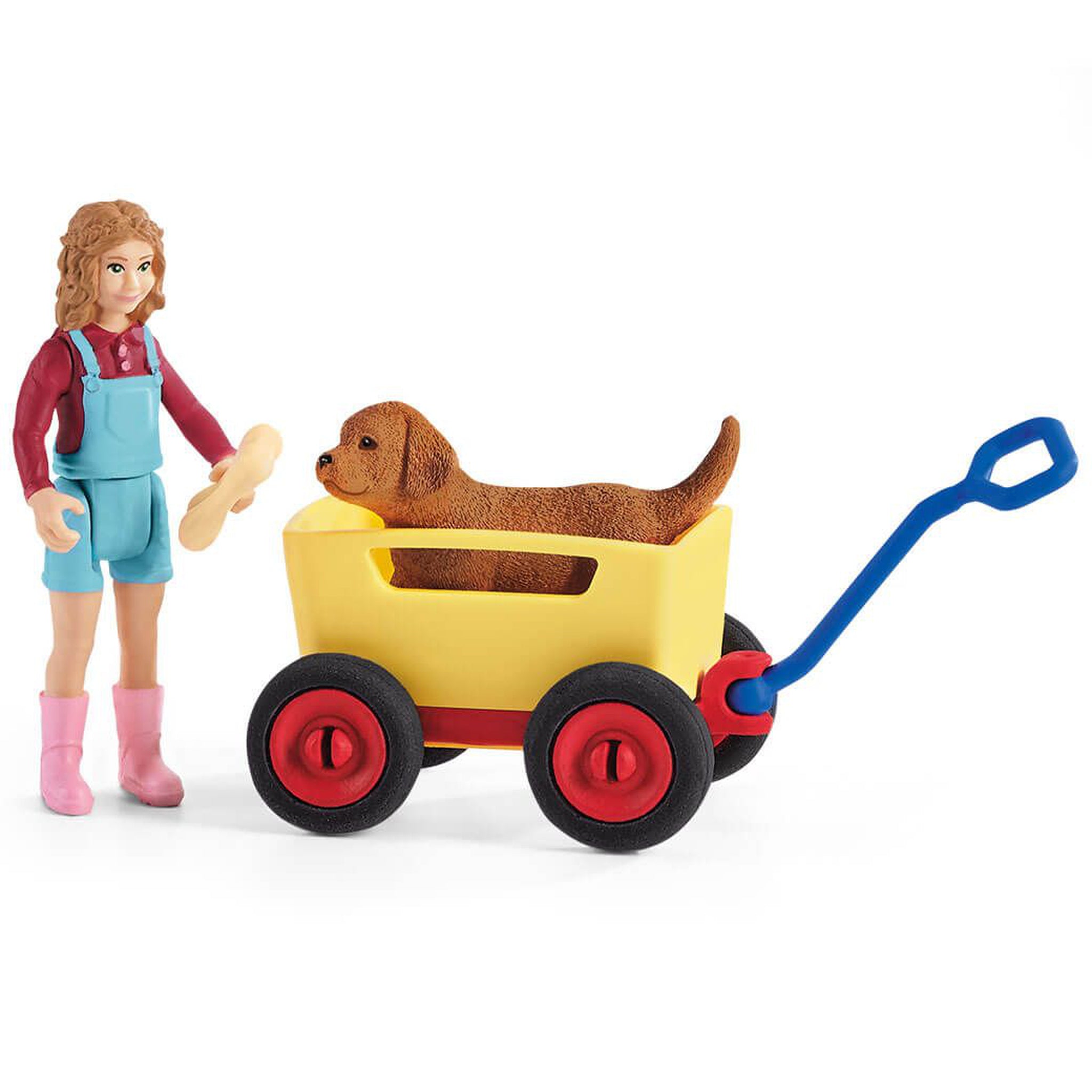 Schleich - Puppy Wagon Ride