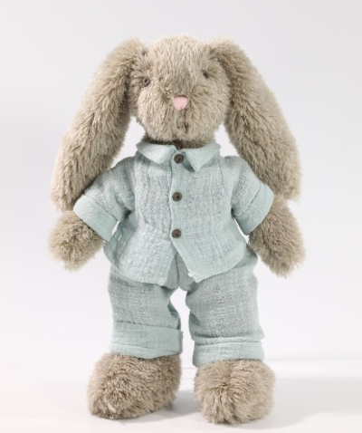 Cotton Candy - Brown Bunny Green Suit