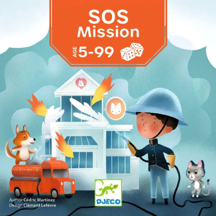 Djeco - Pets Rescue & Card Game