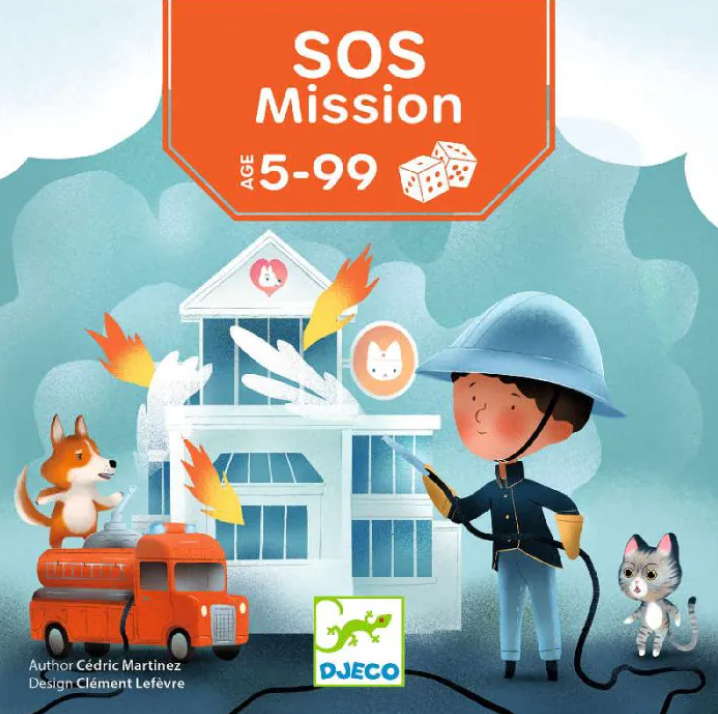 Djeco - Pets Rescue & Card Game