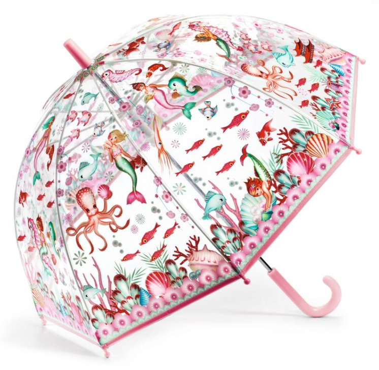 Djeco - Mermaid PVC Child Umbrella