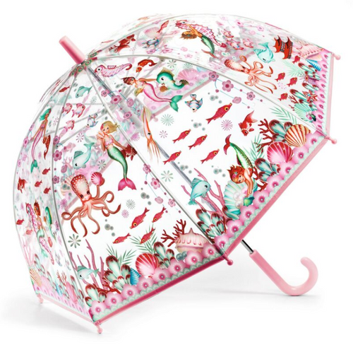 Djeco - Mermaid PVC Child Umbrella