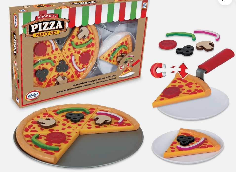 Popular - Magnetic Pizza Play Set
