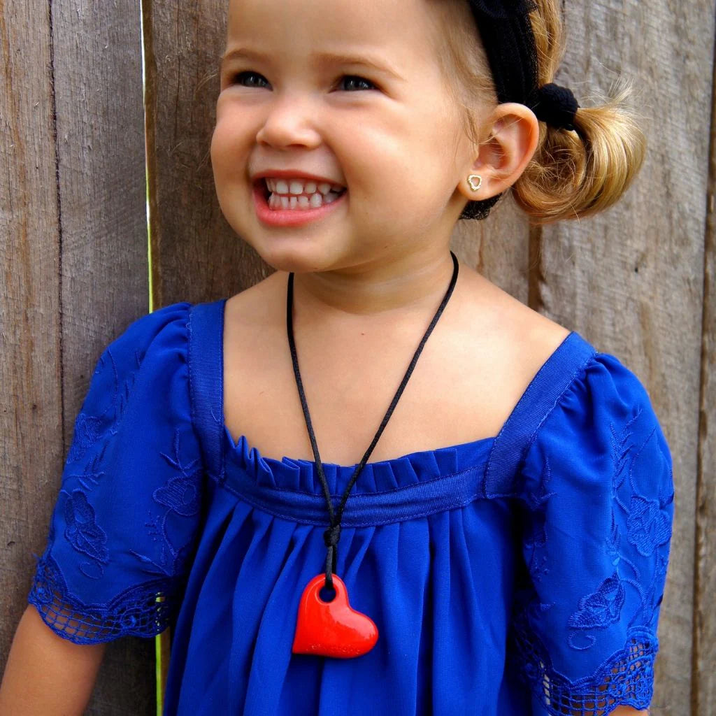 Jellystone - Heart Pendant watermelon Pink