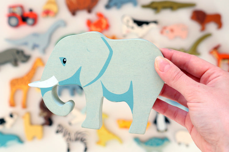 Tender Leaf Toys - Elephant Wooden Animal