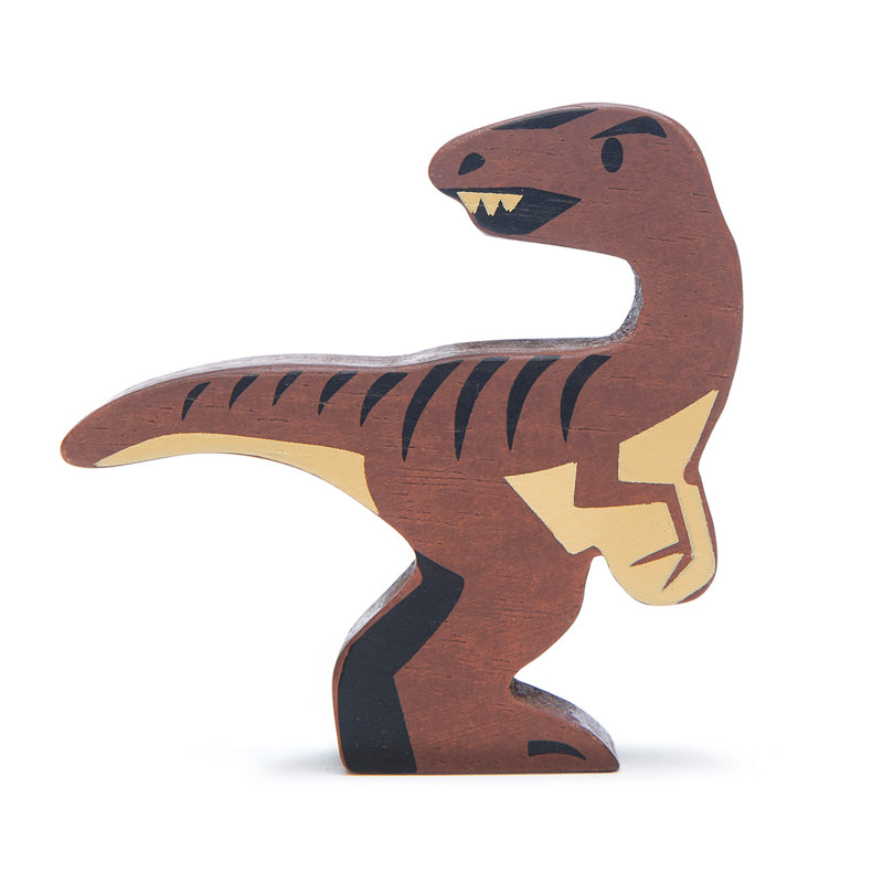 Tender Leaf Toys - Velociraptor Wooden Dinosaur