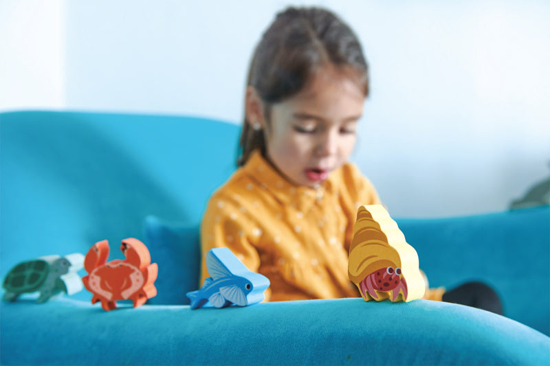 Tender Leaf Toys - Turtle Wooden Animal