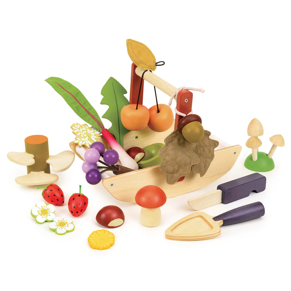 Tender Leaf Toys - Wild Wood Foraging Trug