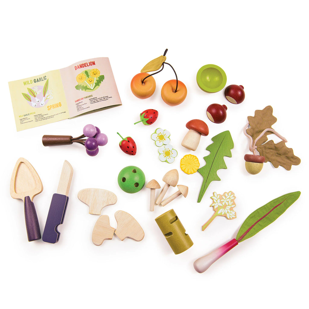 Tender Leaf Toys - Wild Wood Foraging Trug