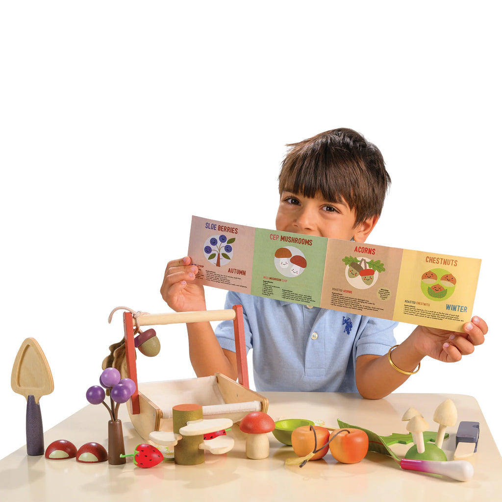 Tender Leaf Toys - Wild Wood Foraging Trug