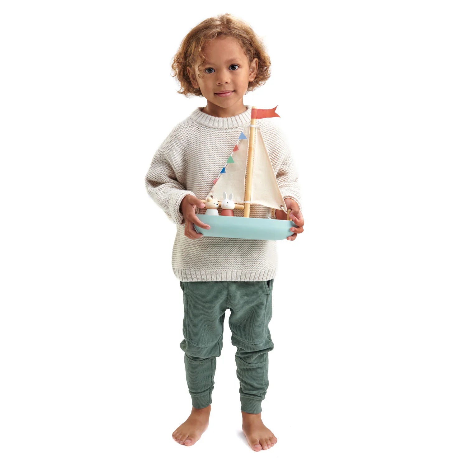 Tender Leaf Toys - Sailaway Boat