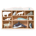 Tender Leaf - Polar Animals Display Shelf Set