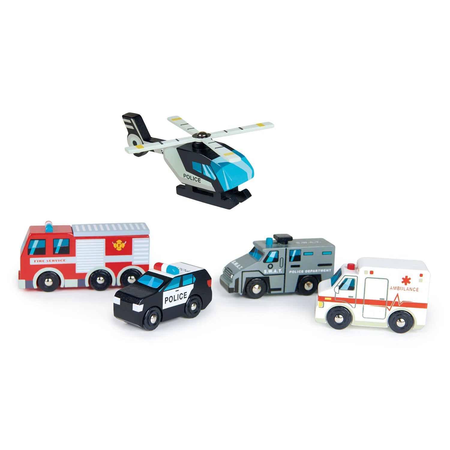 Tender Leaf Toys - Emergency Vehicles