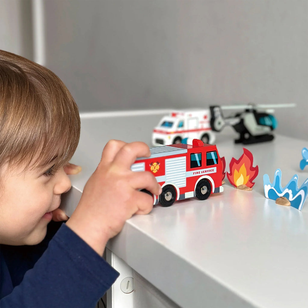 Tender Leaf Toys - Emergency Vehicles
