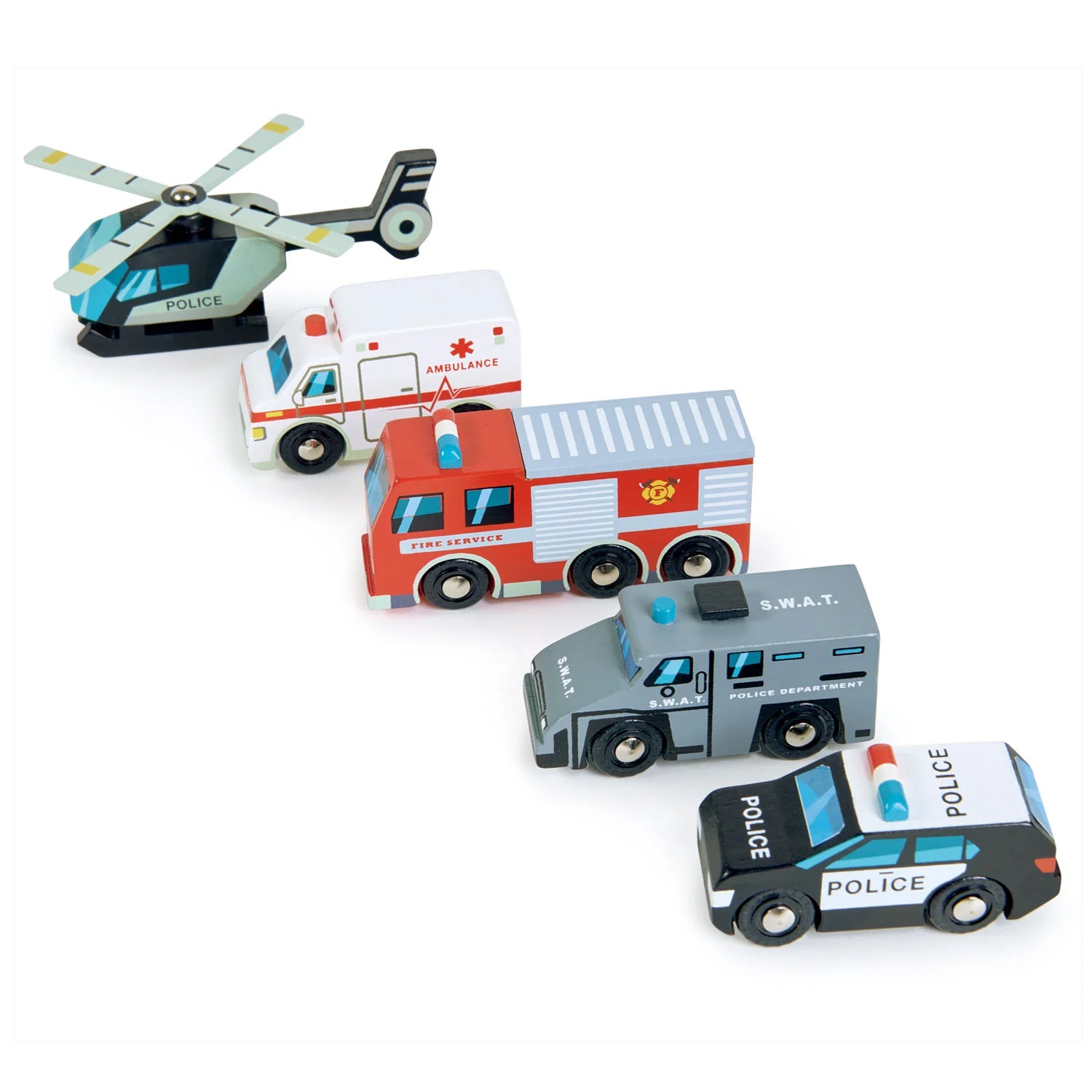 Tender Leaf Toys - Emergency Vehicles
