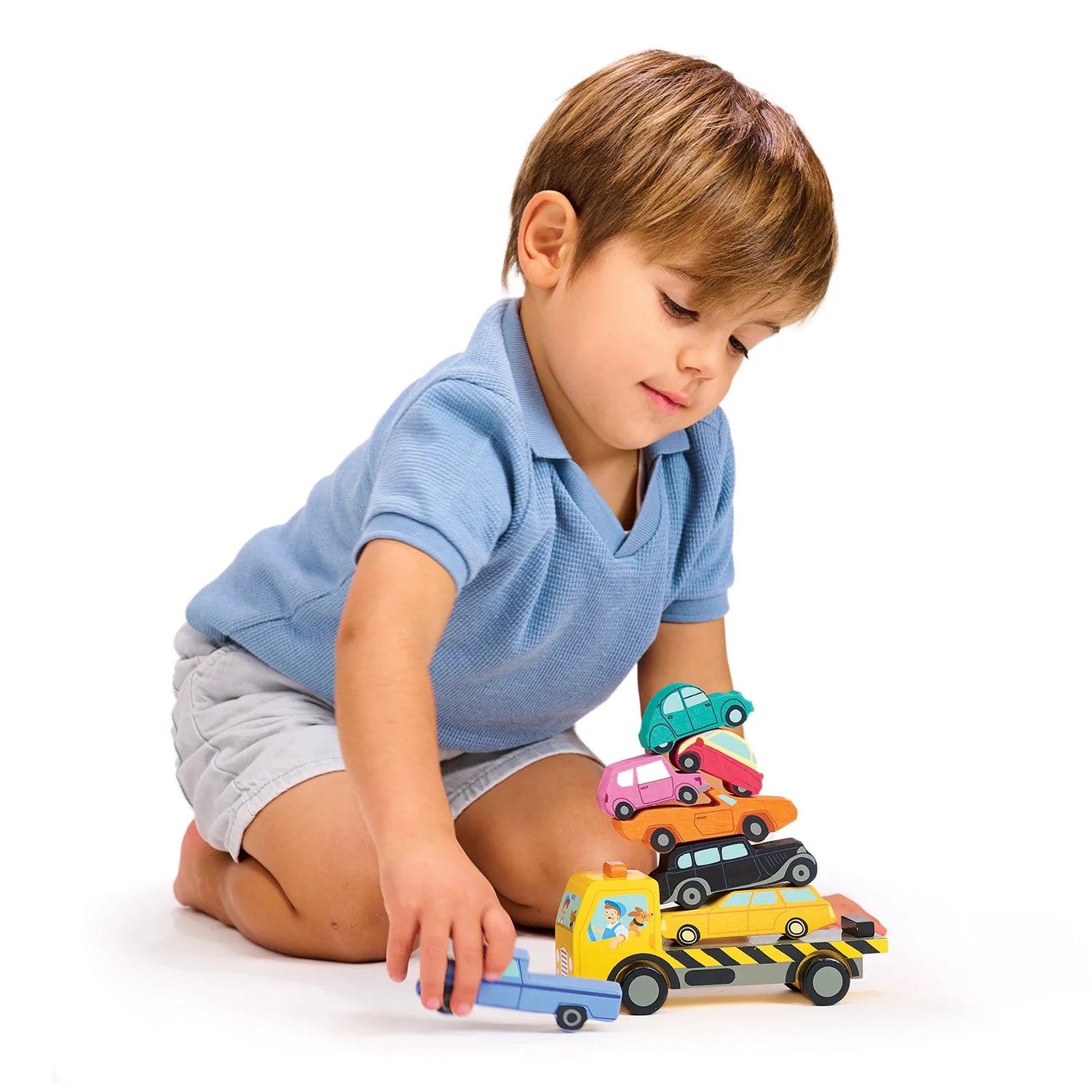 Tender Leaf Toys - Stacking Cars