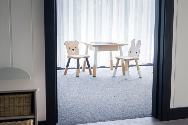 Tenderleaf - Forest Wooden Table & 2 Chairs Set