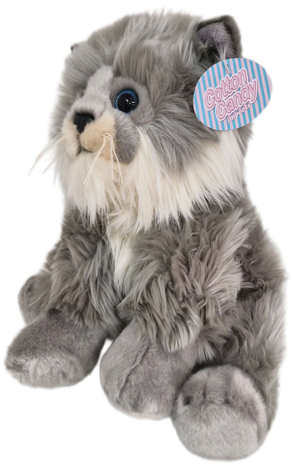Cotton Candy - Grey Cat
