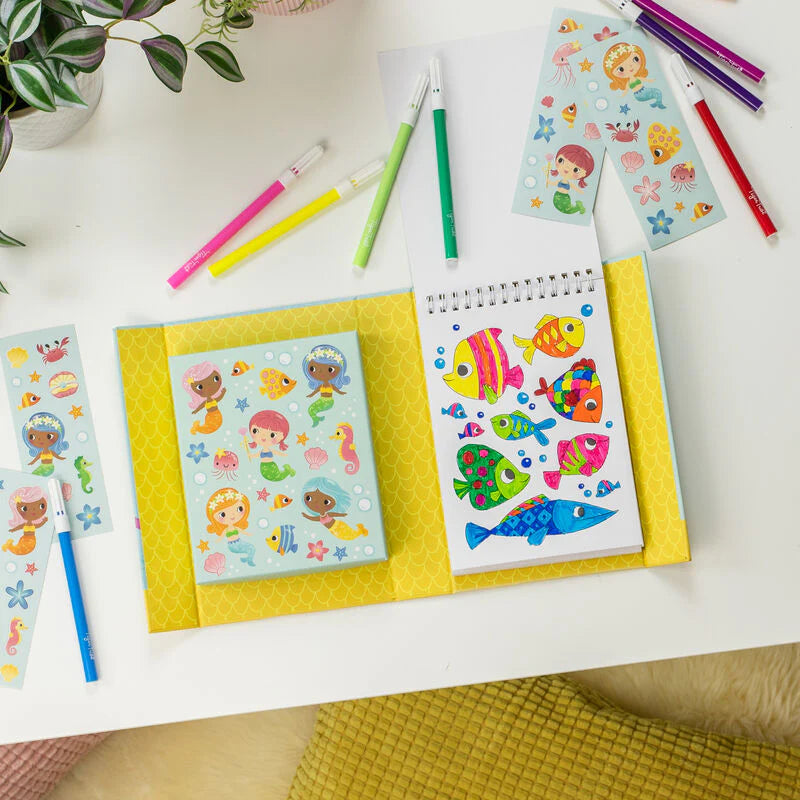 Tiger Tribe - Colouring Set Mermaids