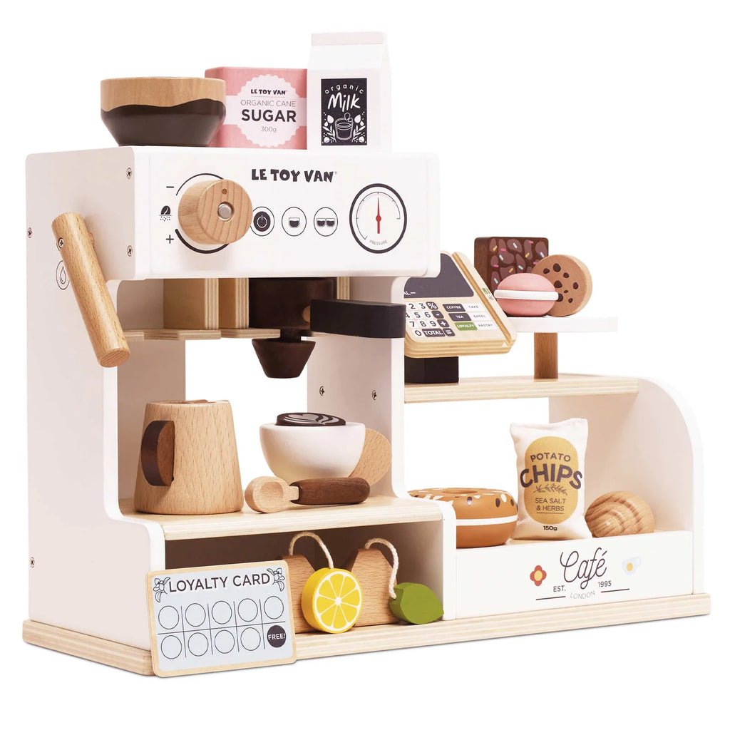 Le Toy Van - Wooden Barista Cafe Playset