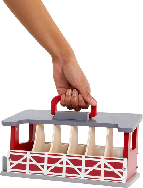 Terra -  Carry and Go Wooden Horse Stables