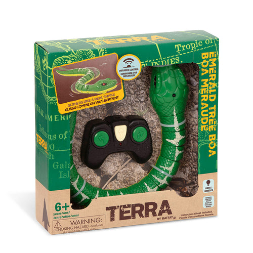 Terra - Remote Controlled Snake - Emerald Tree Boa