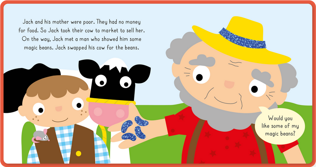 Touchy Feely Jack and the Beanstalk Book
