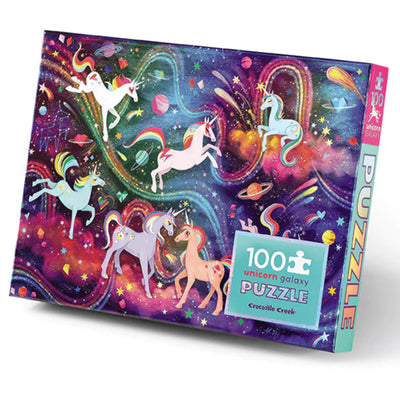 Crocodile Creek - Puyzzle 100pcs - Unicorn Galaxy