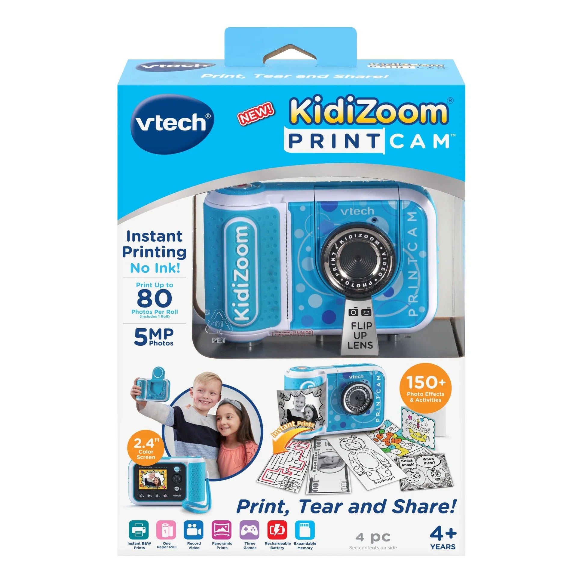 VTech - Kidizoom Print Cam Blue