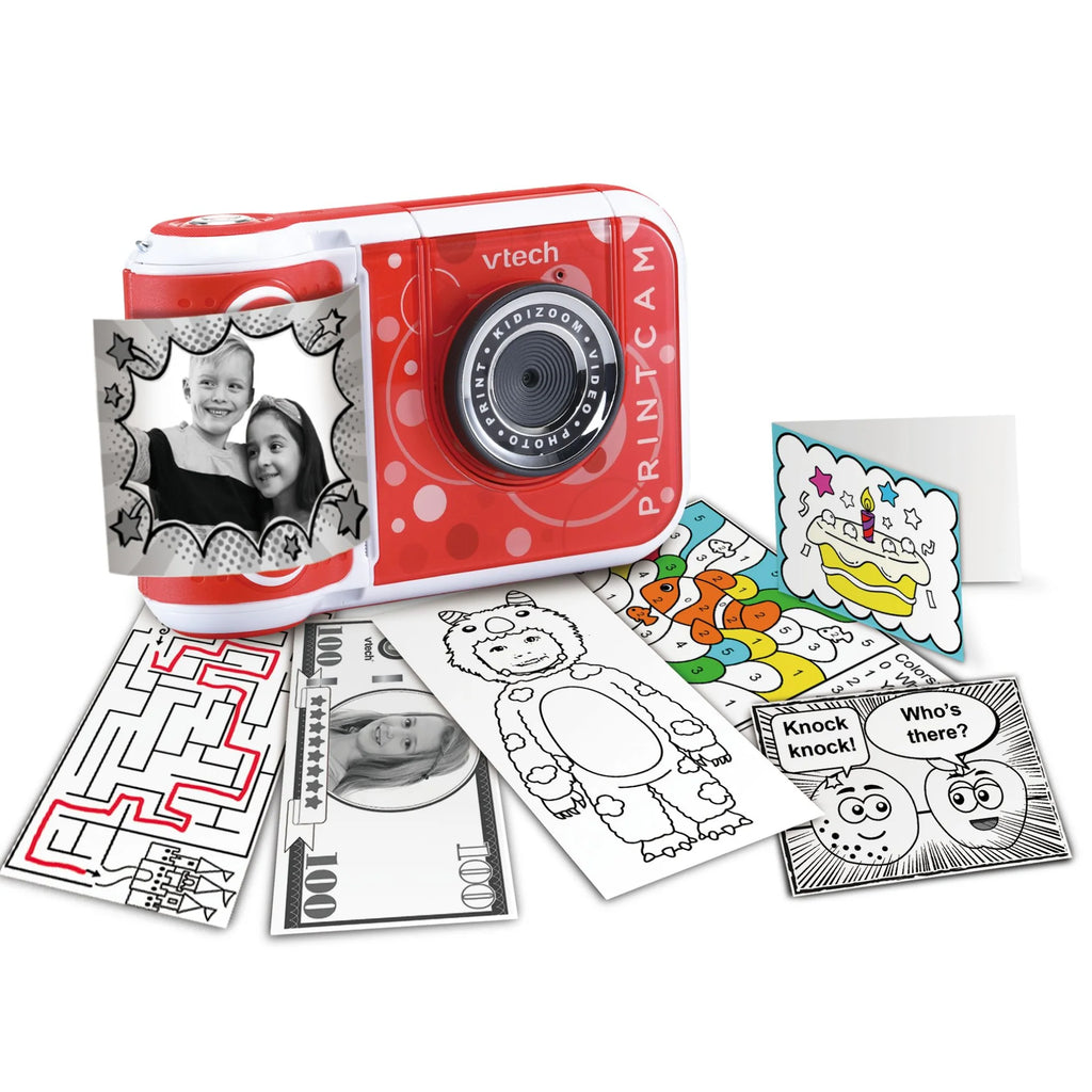 VTech - Kidizoom Print Cam Red