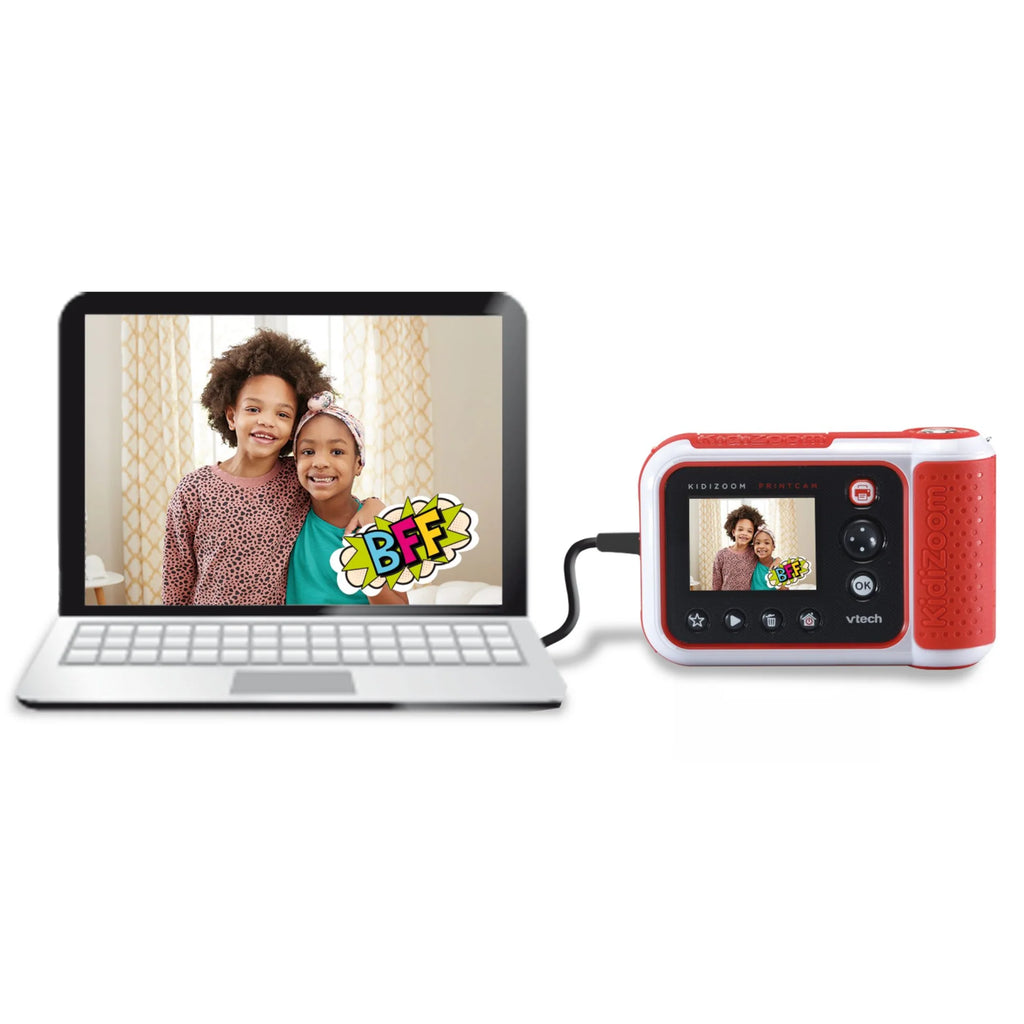VTech - Kidizoom Print Cam Red