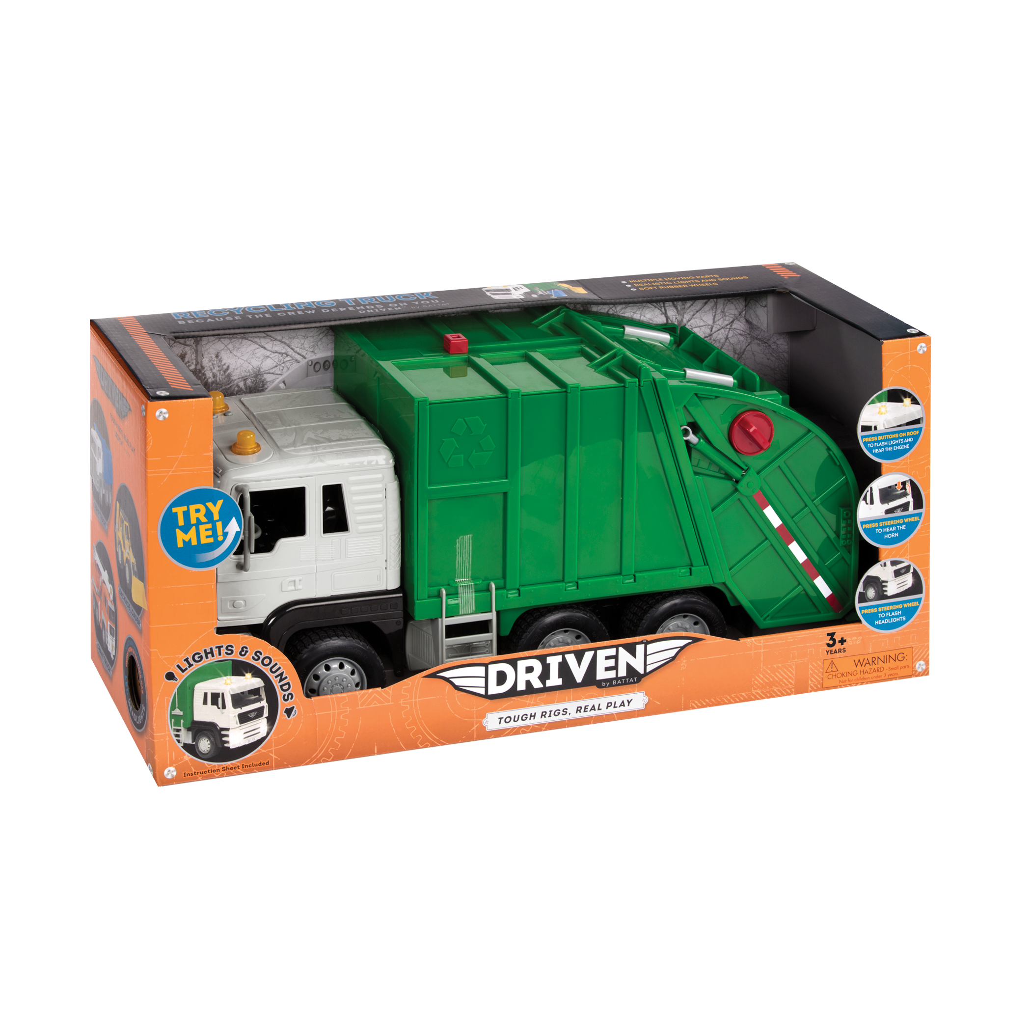 Driven - Standard Recycling Truck Green