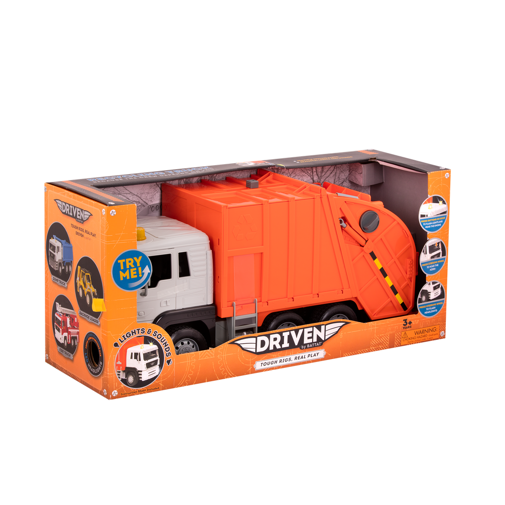 Driven - Orange Recycling Truck