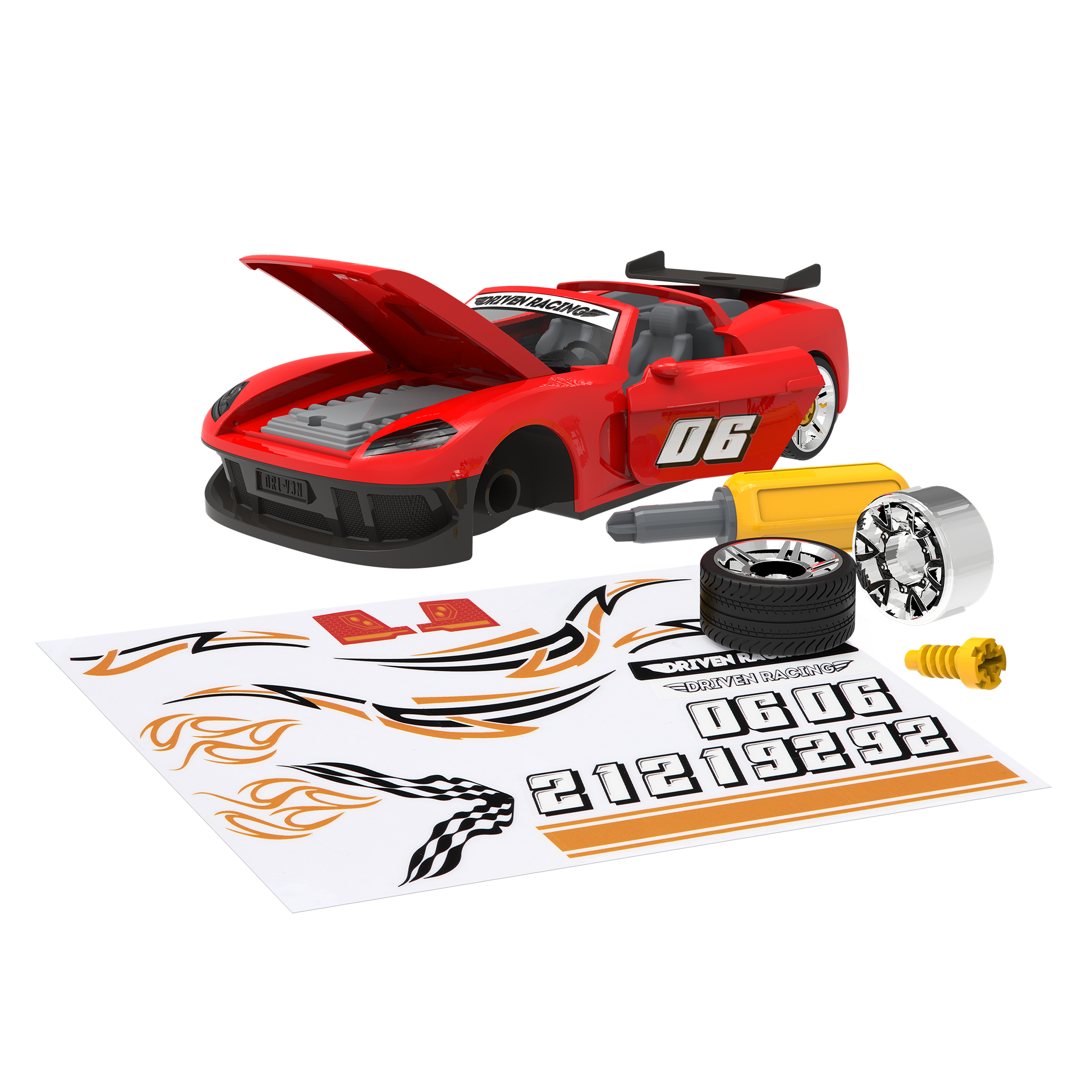 Driven - Take Apart Sports Car