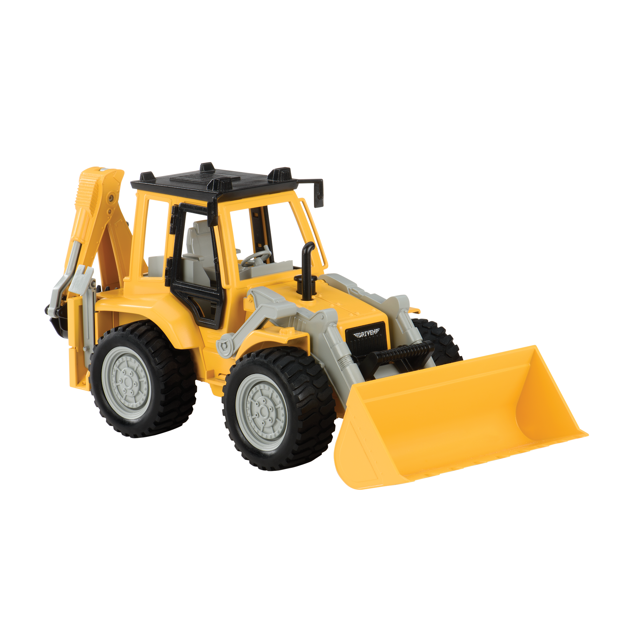 Driven - Mid Backhoe Loader Yellow