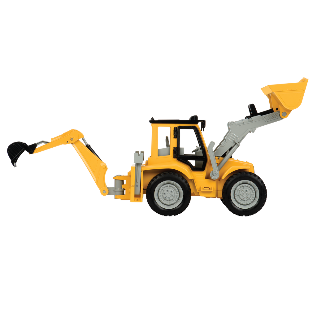 Driven - Mid Backhoe Loader Yellow